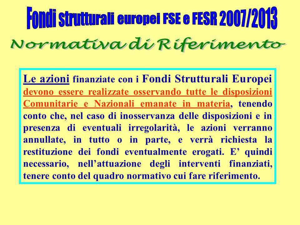 Fondi Strutturali Europei Fse E Fesr Ppt Scaricare